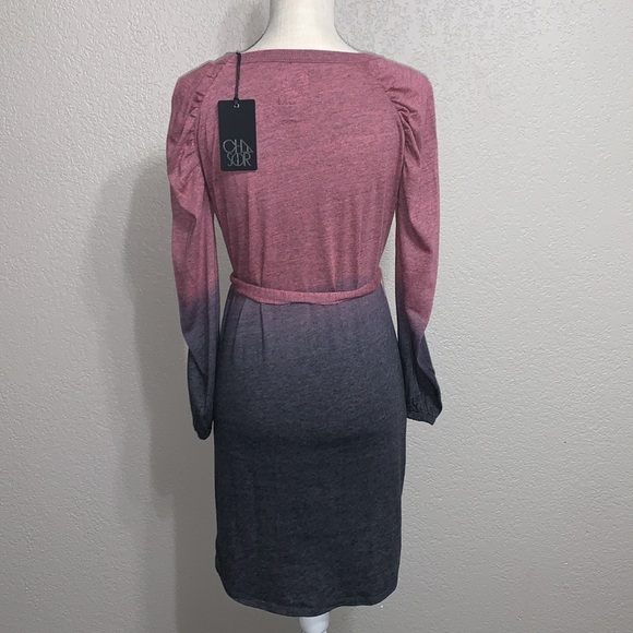 Chaser Ombré Tee Dress NWT - Picture 3 of 11